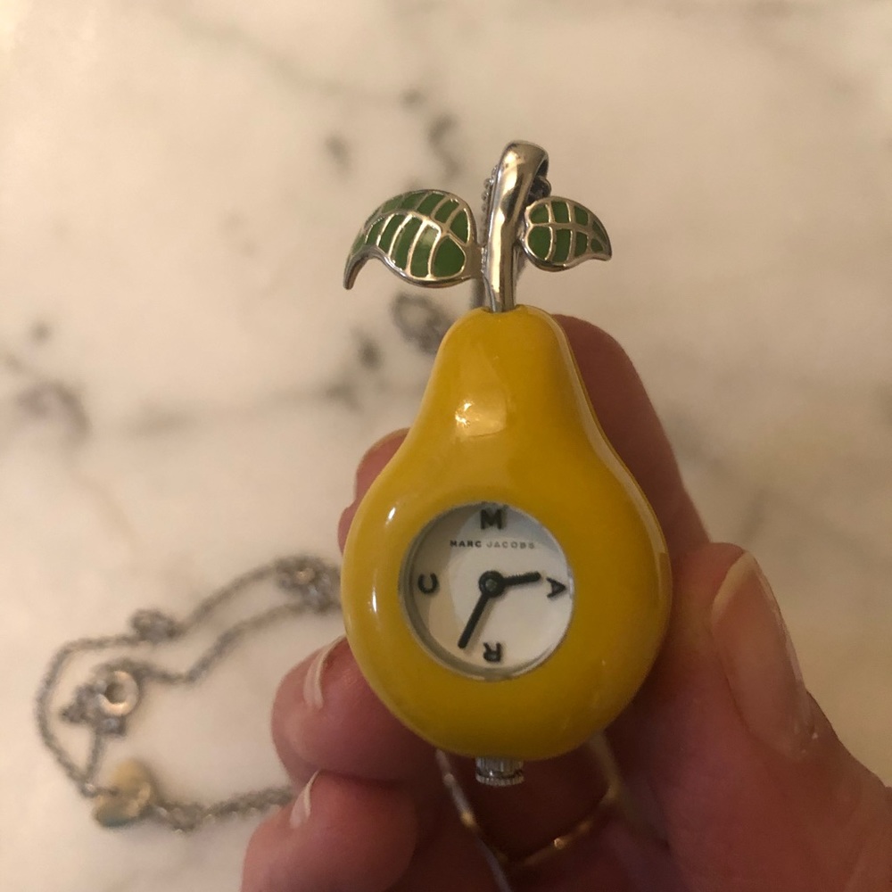 Marc Jacobs pear necklace